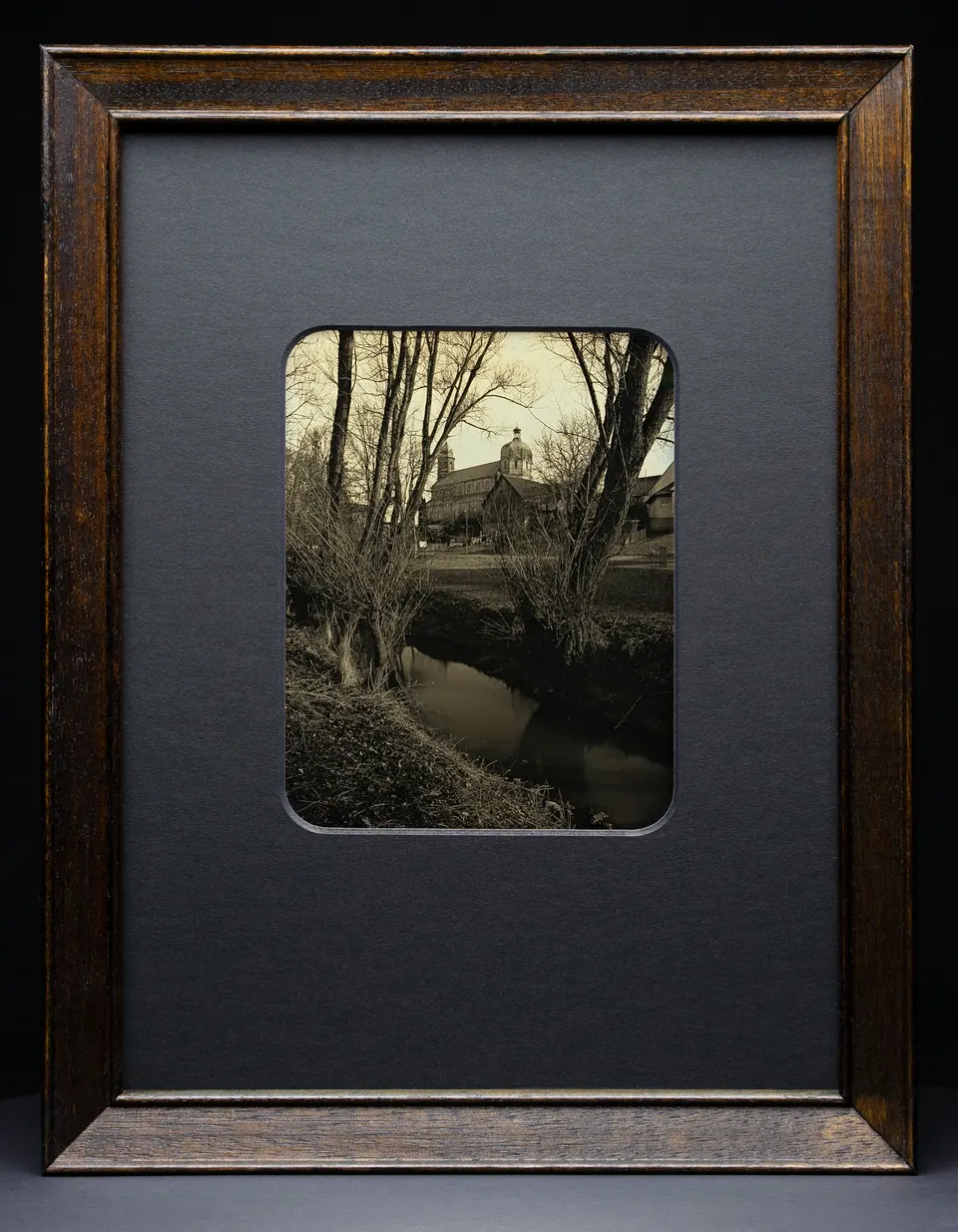 Gerahmte Daguerreotypie: Lauchheim.