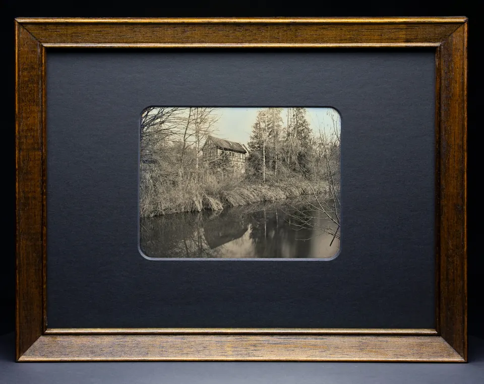 Gerahmte Daguerreotypie: Ellwangen.